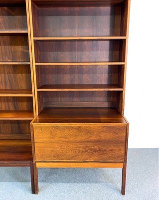 Modular Rosewood Shelf, Sweden, 1960s, Set of 3-QFU-1030808