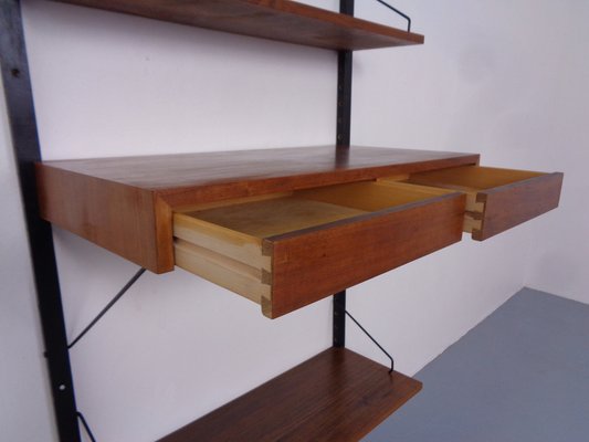 Modular Royal Teak Shelving System by Poul Cadovius for Cado, 1960s, Set of 7-RDW-1807307