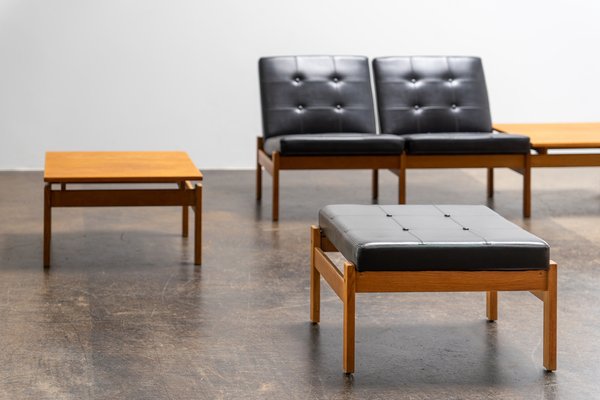 Modular Seating Group Sofa by Yngve Ekström Domino for Swedese, 1970s, Set of 4-AO-2028827