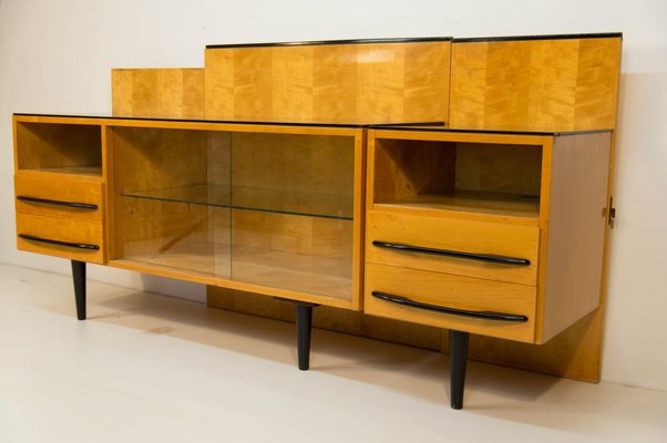 Modular Set of Nightstand and Chest of Drawers by M. Pozar, 1960s, Set of 3-TZ-838901