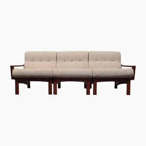 Modular Sofa attributed to Grete Jalk for Glostrup, Set of 3-UYS-1420347