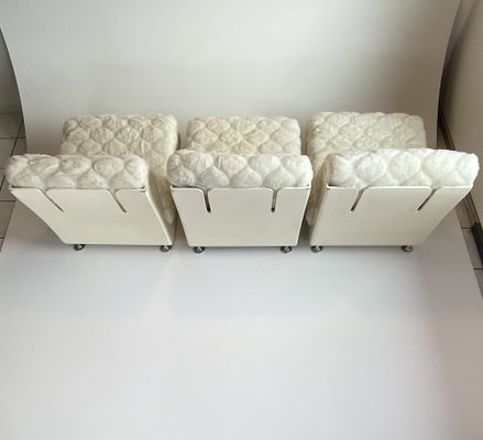 Modular Sofa Sections from Mario Bellini for Roche Bobois, 1970s, Set of 4-HKY-1730525