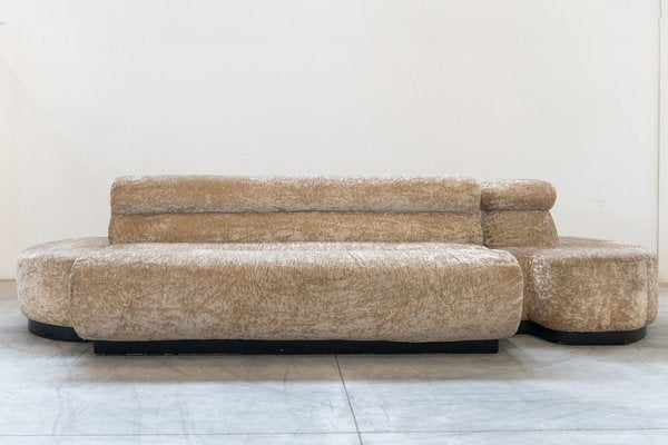 Modular Sofas in Beige, 1970s, Set of 3-KNM-1793815