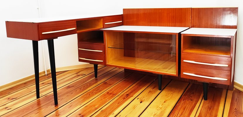 Modular Storage Furniture Set by M. Pozar for UP Závody, 1960s, Set of 3-DHD-899999