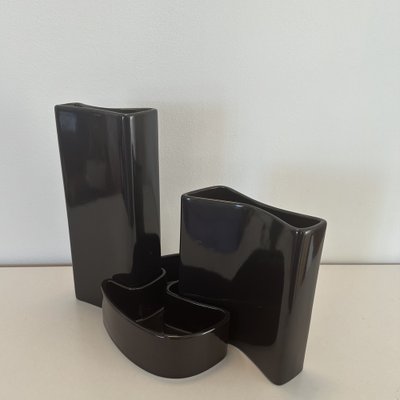 Modular Vases by Angelo Mangiarotti for Ceramiche Brambilla, 1968, Set of 3-MOH-1786830