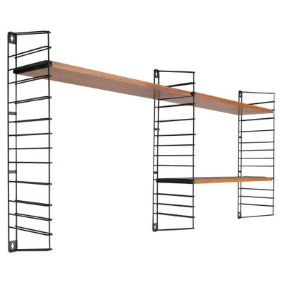 Modular Wall Hanging Shelves by Adriaan Dekker for Tomado, 1958, Set of 2-WM-1274629