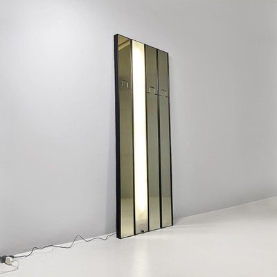 Modular Wall Mirrors with Gronda Lamp by Luciano Bertoncini for Elco, 1970s, Set of 4-GDD-1819708