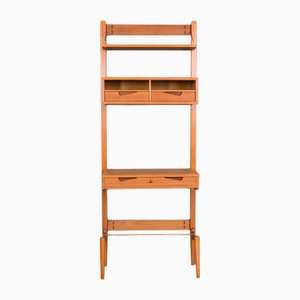 Modular Wall Unit in Teak from Brodrene Jatog Mobelfabrik, 1960s-WZF-2021956