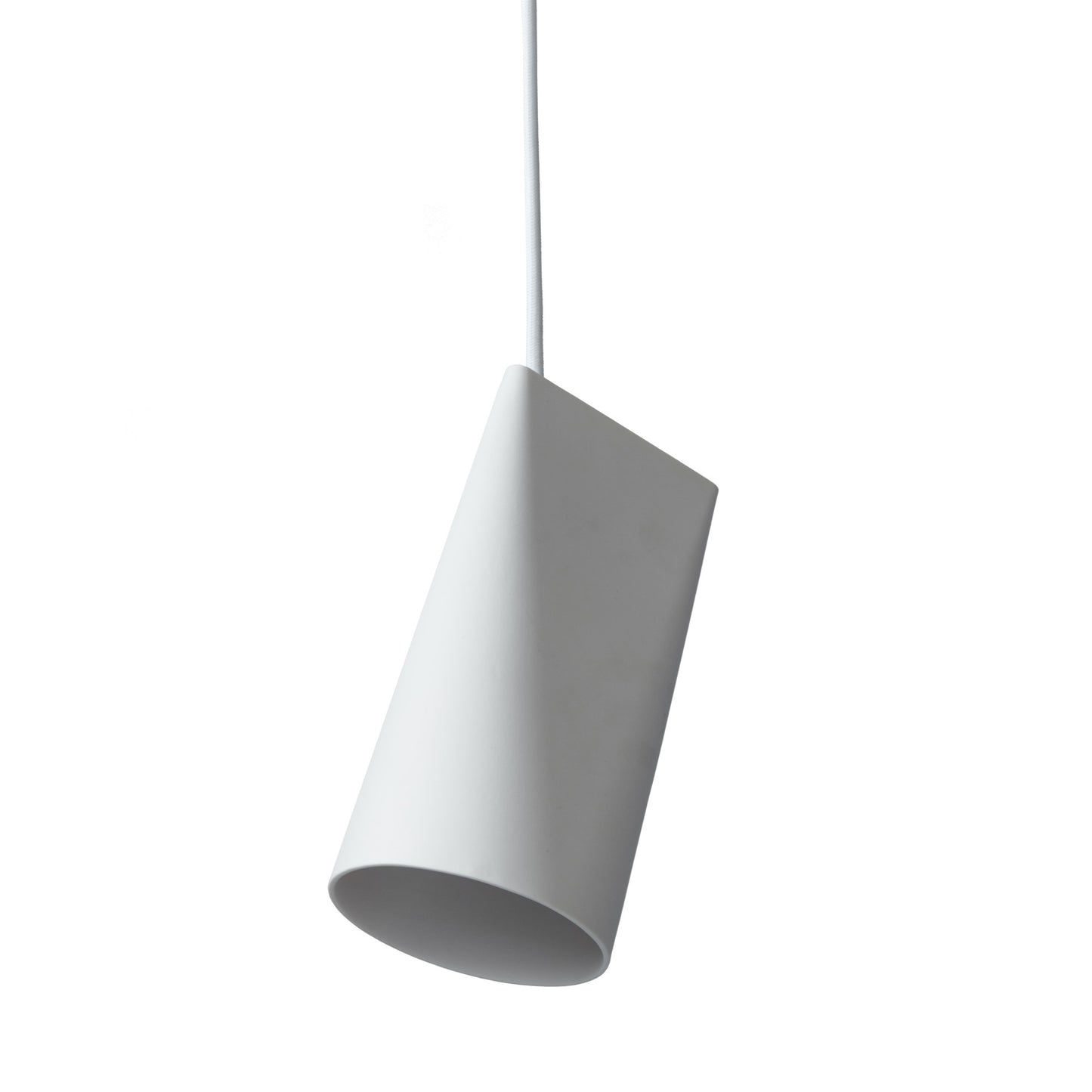 Ceramic Pendant Lamp Narrow by Moebe #White