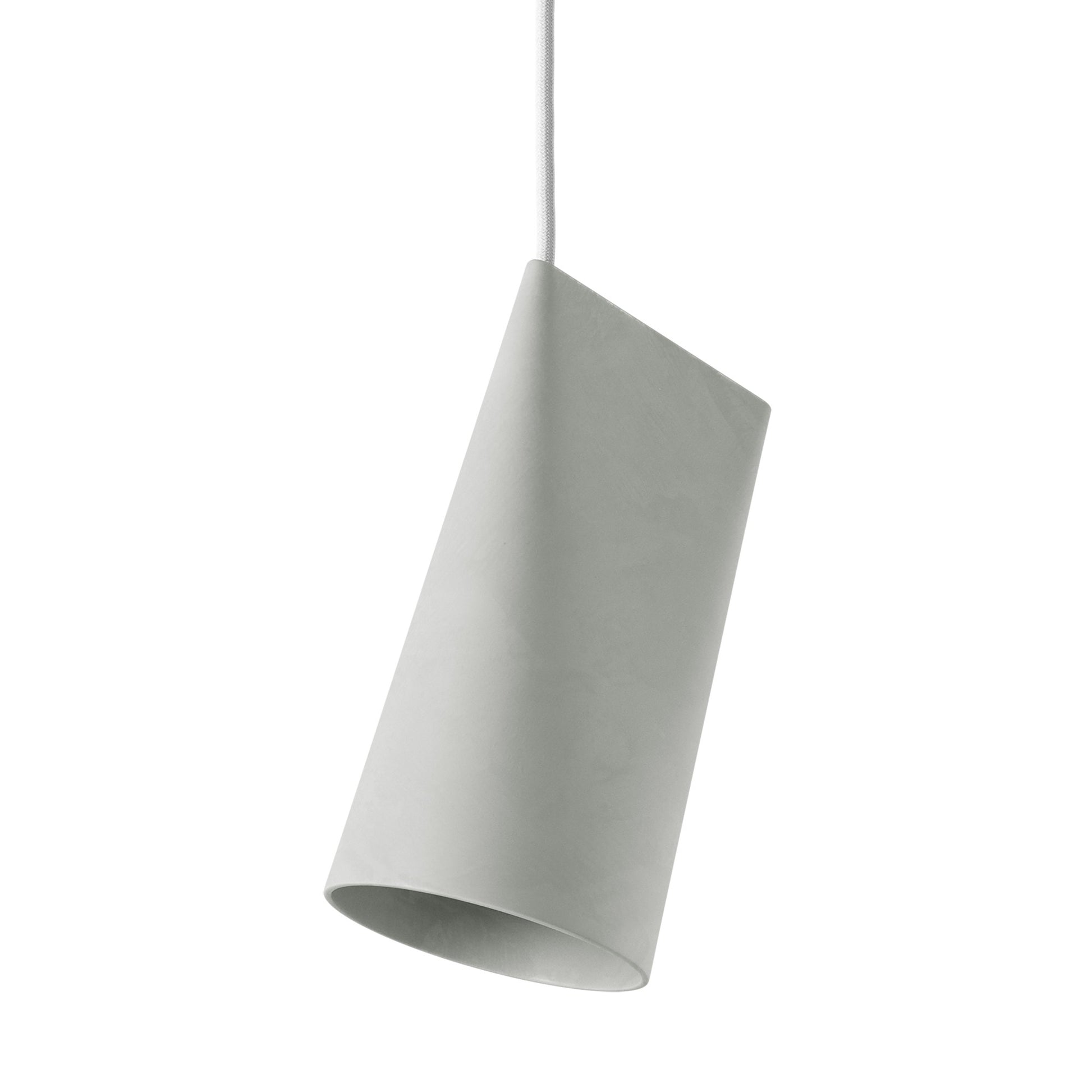 Ceramic Pendant Lamp Narrow by Moebe #Light Gray