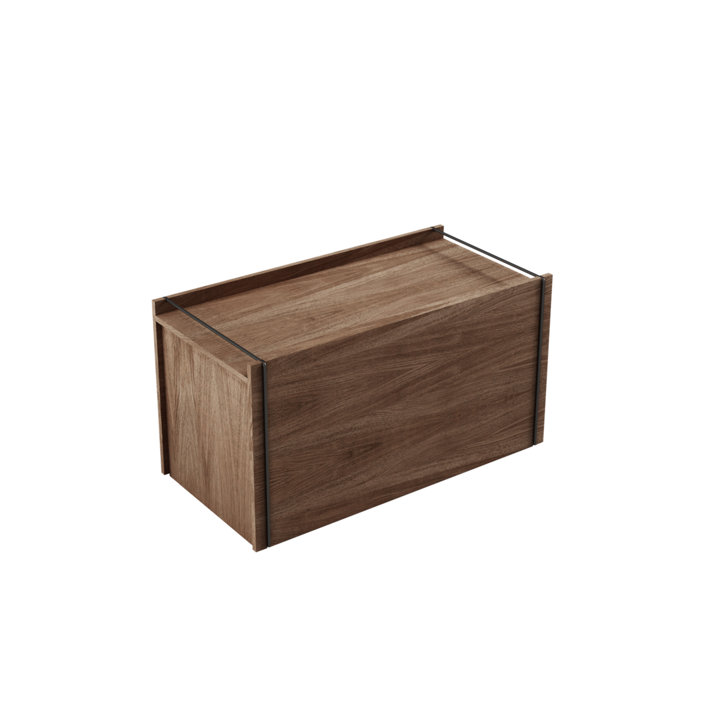 Storage Box by Moebe #Smoked Oak/ Black