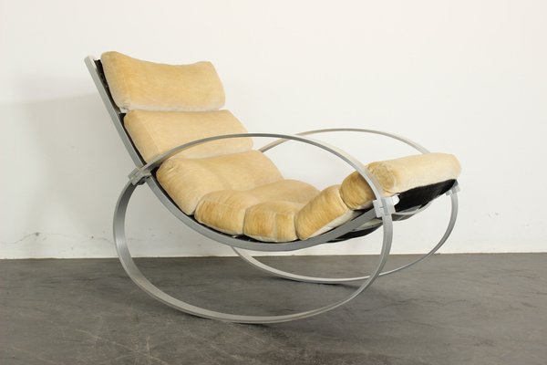 Mohair Rocking Chair from Hans Kaufeld-VGV-1312143