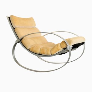 Mohair Rocking Chair from Hans Kaufeld-VGV-1312143