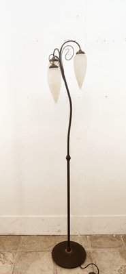 Molano Murano Glass Wrought Iron Floor Lamp-QLH-1315043