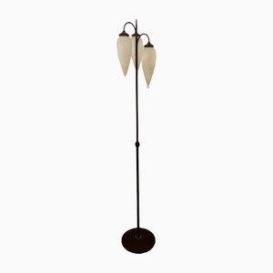 Molano Murano Glass Wrought Iron Floor Lamp-QLH-1315043