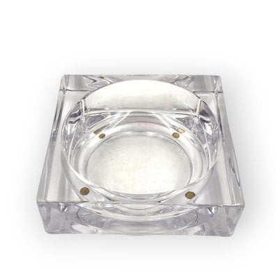 Molded Crystal Ashtray friom Sevres France, 1970s-TXN-1728929