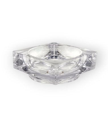 Molded Crystal Ashtray friom Sevres France, 1970s-TXN-1728929