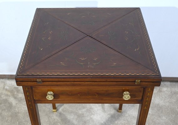 Molden Mahogany Handkerchief Table, 1920s-RVK-1720026