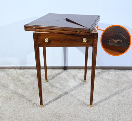 Molden Mahogany Handkerchief Table, 1920s-RVK-1720026