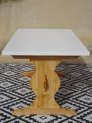 Monastery Pine Dining Table, 1980s-ABK-2017425