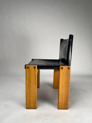 Monk Chairs attributed to Afra & Tobia Scarpa for Molteni, Italy, 1974, Set of 4-KKZ-1814225