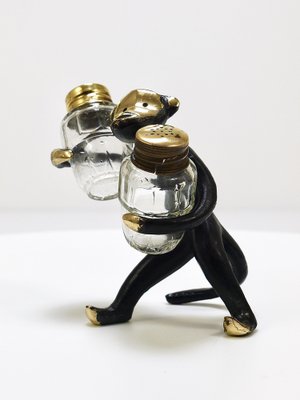 Monkey Salt and Pepper Shakers by Walter Bosse for Herta Baller, Austria, 1950s-MWV-1751064