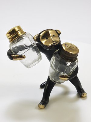 Monkey Salt and Pepper Shakers by Walter Bosse for Herta Baller, Austria, 1950s-MWV-1751064