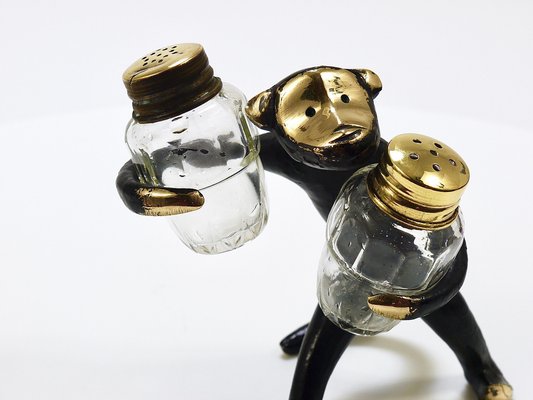 Monkey Salt and Pepper Shakers by Walter Bosse for Herta Baller, Austria, 1950s-MWV-1751064