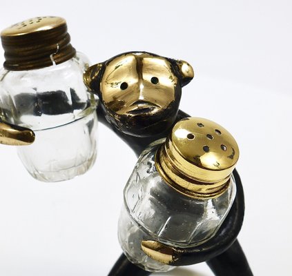 Monkey Salt and Pepper Shakers by Walter Bosse for Herta Baller, Austria, 1950s-MWV-1751064