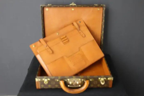 Monogram Briefcase from Louis Vuitton, 1980s-YF-1805377