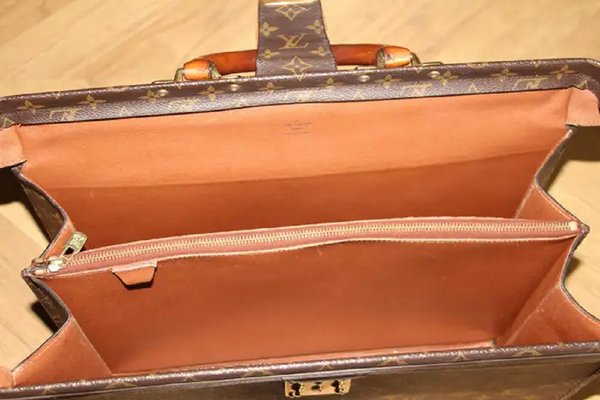 Monogram Doctors Briefcase from Louis Vuitton, 1990s-YF-1718138