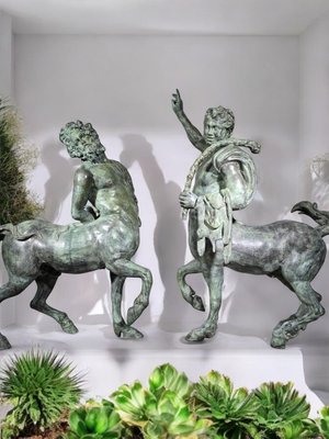 Monumental Furietti Centaurs in Bronze, 1950, Set of 2-FDW-2024415