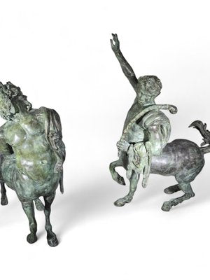 Monumental Furietti Centaurs in Bronze, 1950, Set of 2-FDW-2024415