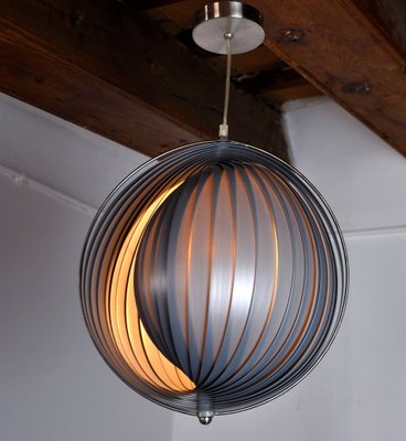 Moon Pendant Lamp, France, 1980s-EJE-960659