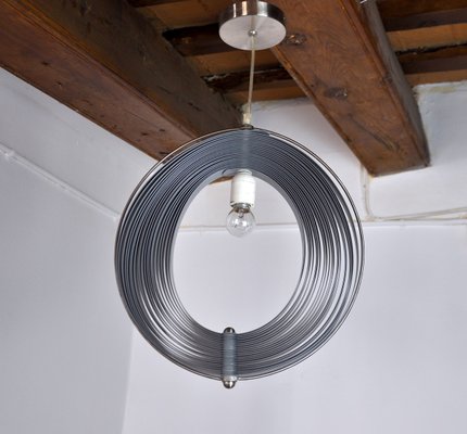 Moon Pendant Lamp, France, 1980s-EJE-960659