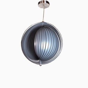 Moon Pendant Lamp, France, 1980s-EJE-960659