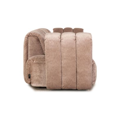 Moonkraft 3-Seater Sofa in Brown Fabric from Bretz-RQW-1756108