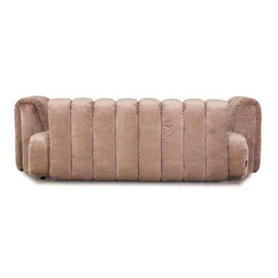 Moonkraft 3-Seater Sofa in Brown Fabric from Bretz-RQW-1756108