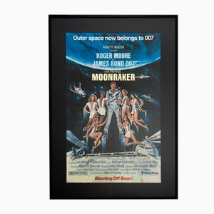 Moonraker Film Announcement Poster with Roger Moore-GPP-1185161