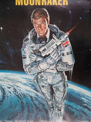 Moonraker, Roger Moore, Movie Poster-GPP-1124512