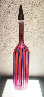 Morandiane Glass Bottle from Venini, Italy, 1960s-FGA-923258