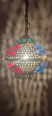 Moroccan Ceiling Lamps, 1970s, Set of 2-RGF-989530