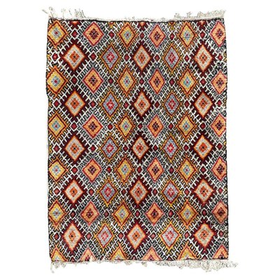 Moroccan Geometric Design Berbere Rug-YMM-1062090