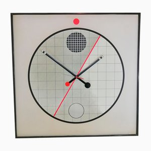 Morphos Wall Clock by Kurt B. Delbanco for Acerbis, 1980s-HNE-1182611