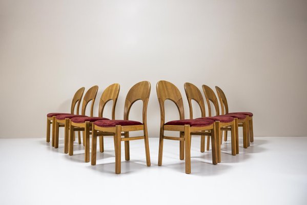 Morten Dining Chairs by Koefoeds Hornslet, Denmark, 1960s, Set of 8-UQV-2022522