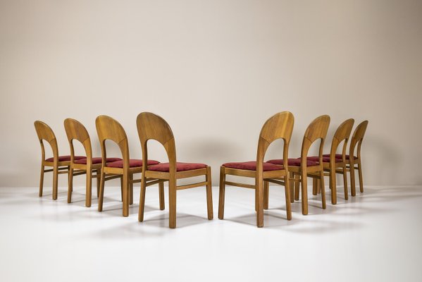 Morten Dining Chairs by Koefoeds Hornslet, Denmark, 1960s, Set of 8-UQV-2022522