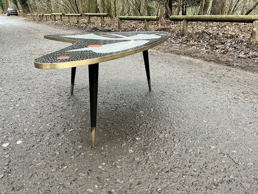 Mosaic Coffee Table attributed to Berthold Müller, 1950s-EBP-1373340