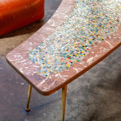 Mosaic Coffee Table attributed to Berthold Müller, 1960s-QVY-1794397