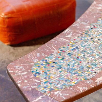 Mosaic Coffee Table attributed to Berthold Müller, 1960s-QVY-1794397