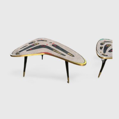 Mosaic Coffee Table by Berthold Müller, 1950s-EBP-1384230